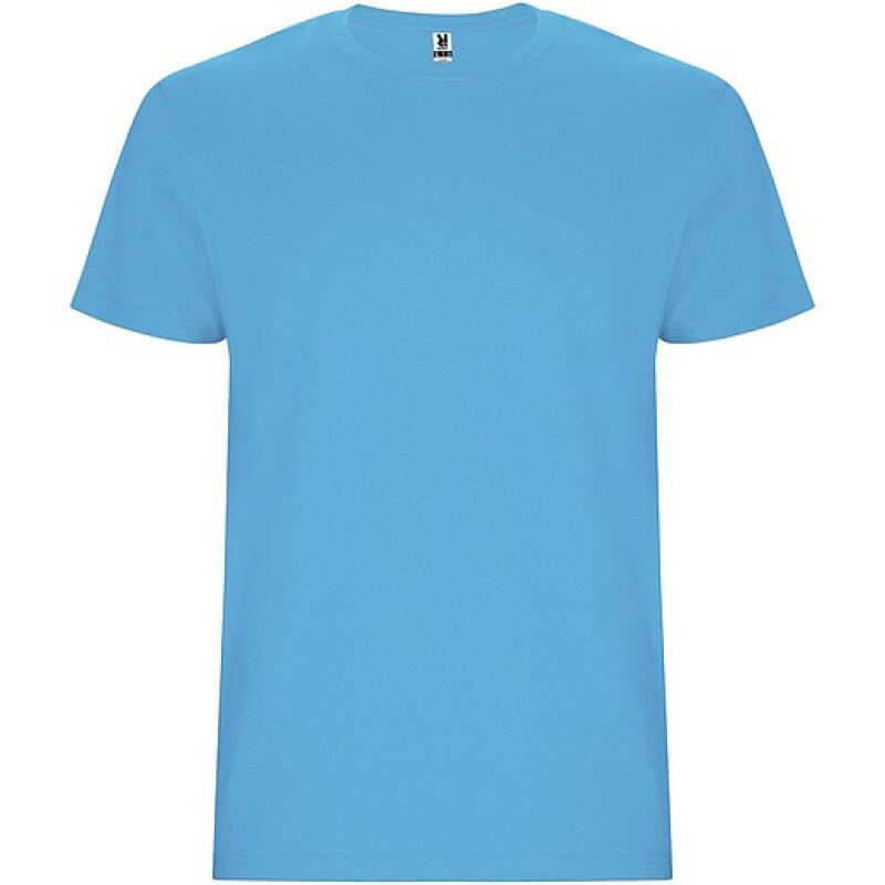 Pánské tričko s krátkým rukávem, ROLY STAFFORD, tyrkysová, vel. 3XL