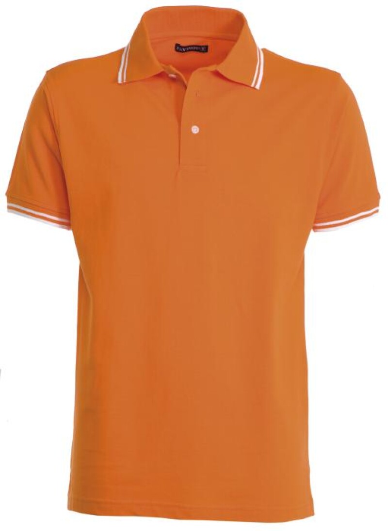 Polokošile PAYPER SKIPPER oranžová, bílá M