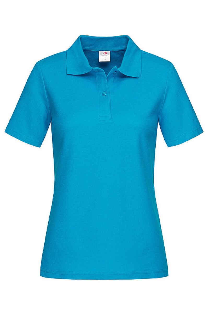 Polokošile STEDMAN POLO WOMEN tyrkysová XXL