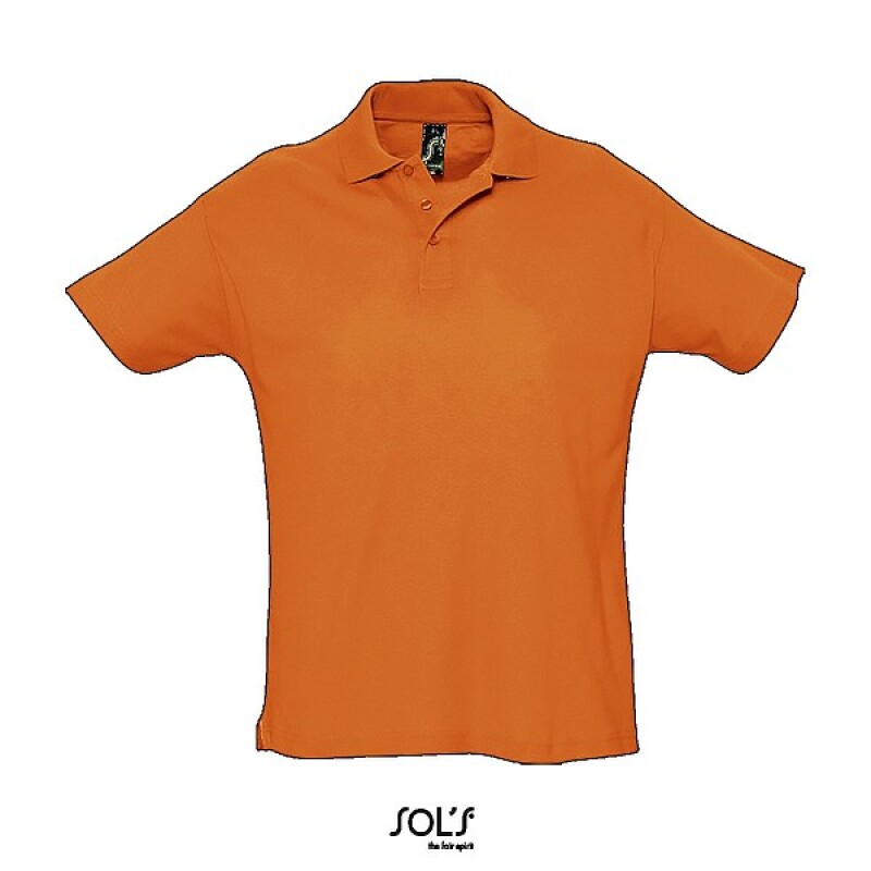 Polokošile pique SOLS SUMMER II, oranžová , XXL