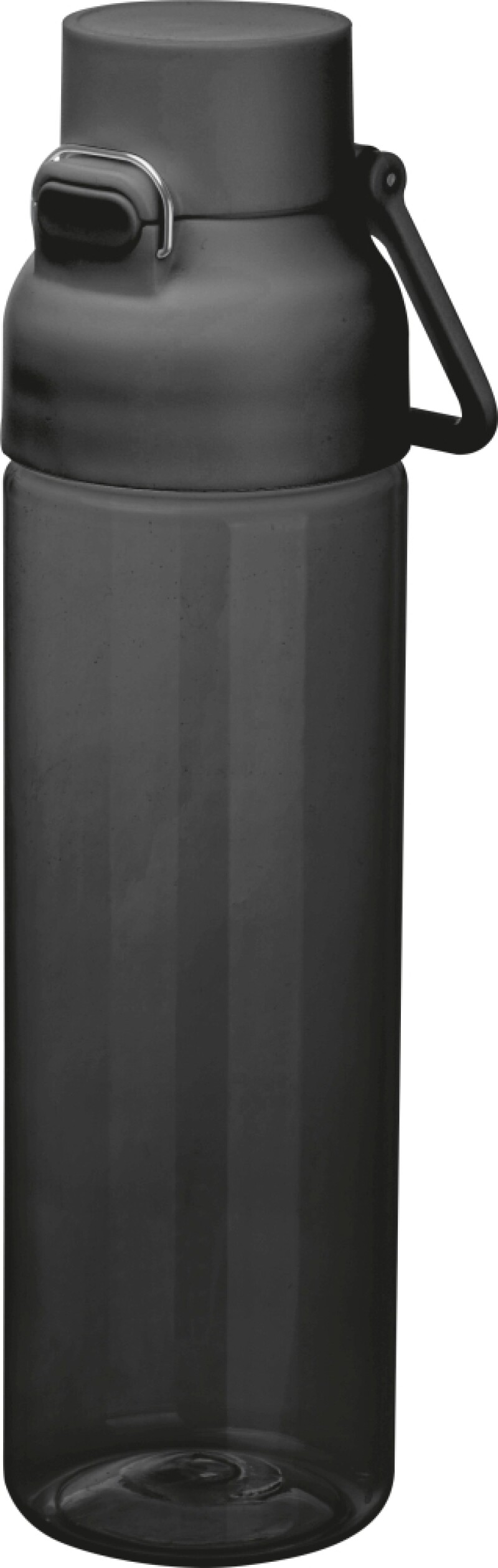 Průhledná tritanová láhev 750 ml, černá