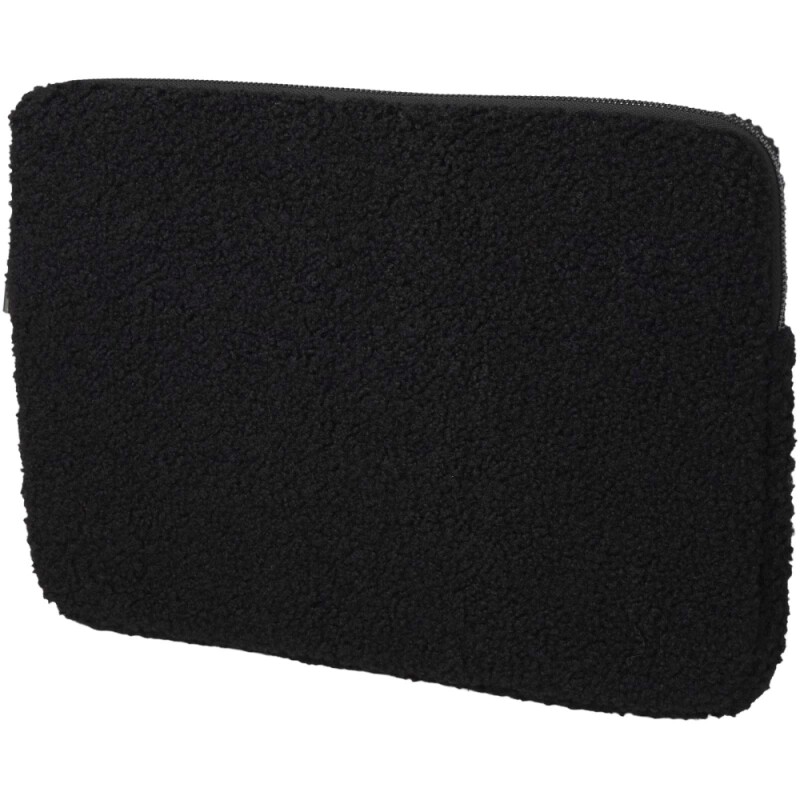 Recyklovaný sherpa obal na notebook, černá