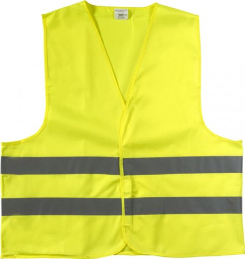 Rozlišovací vesta, žlutá, velikost XL