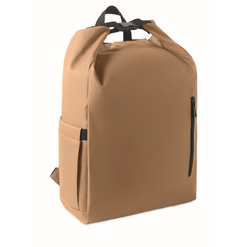 Rolovací batoh na notebook, khaki