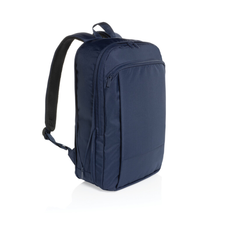 Rozšiřitelný tenký batoh na 15,6" notebook, námořní modrá