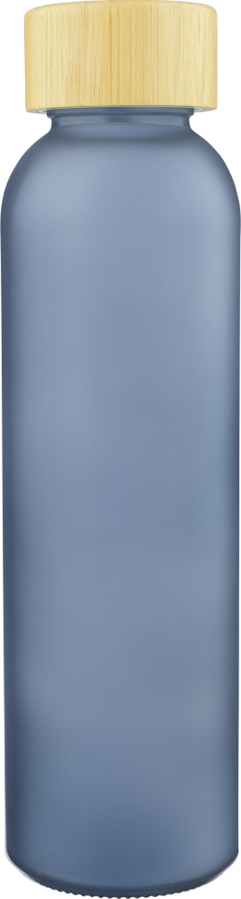 Skleněná láhev na pití, 500 ml, kobaltově modrá