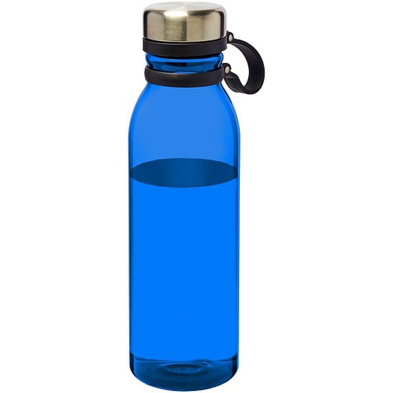 Sportovní lahev s vakuovo-měděnou izolací a úchytem, objem 590 ml, stříbrná