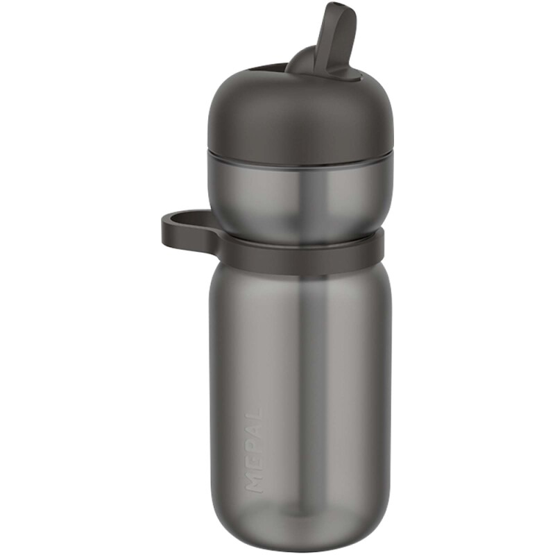 Sportovní láhev s vyklápěcím víčkem 600 ml, černá
