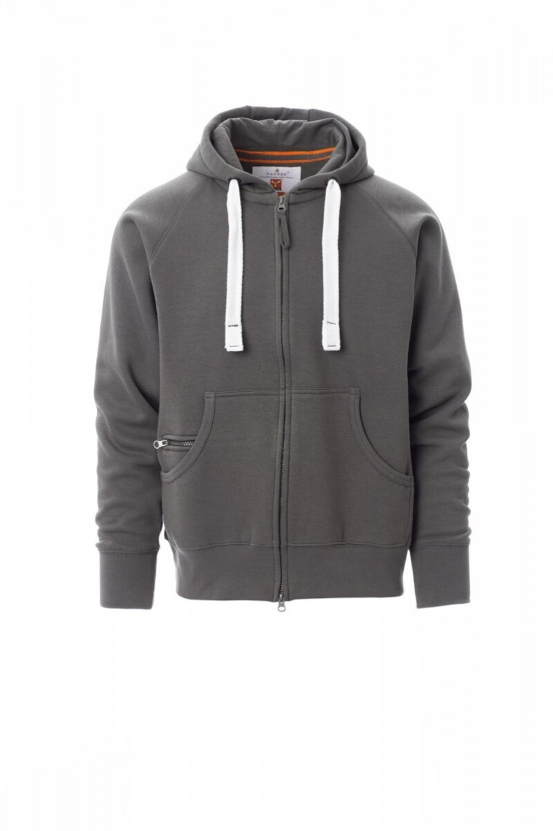 Mikina PAYPER DALLAS+ tmavě šedá, 3XL
