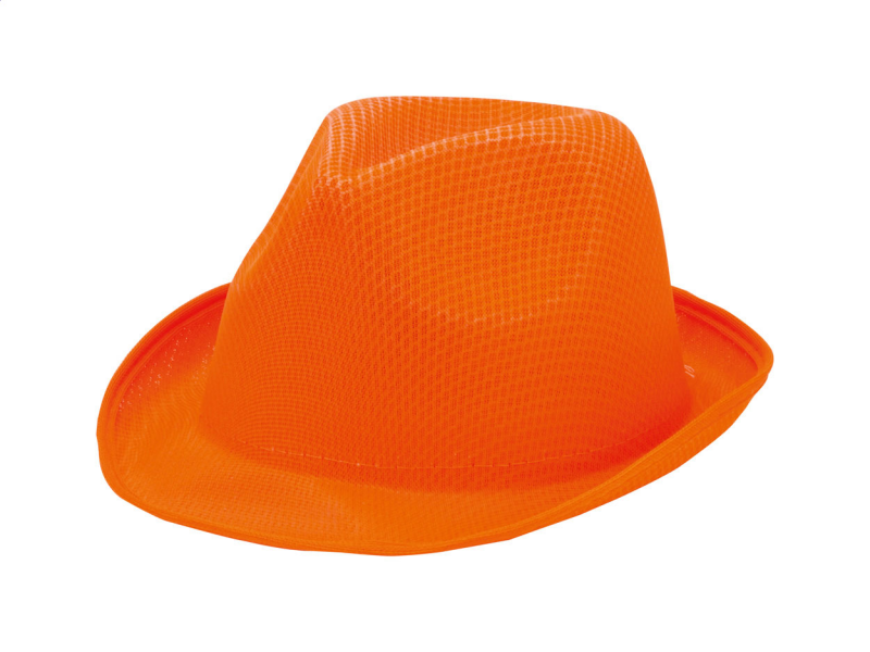 Klobouk, oranžový