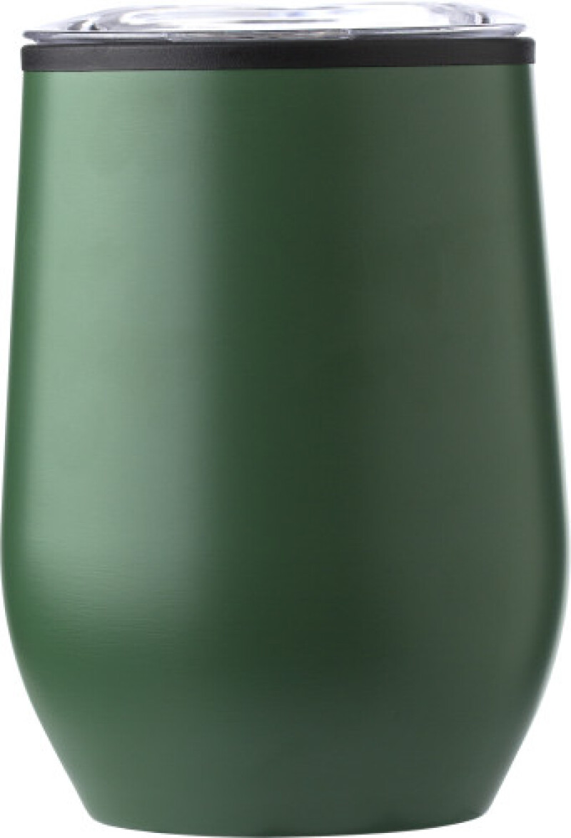 HEFROS Cestovní hrnek z nerezové oceli, 300 ml, zelená
