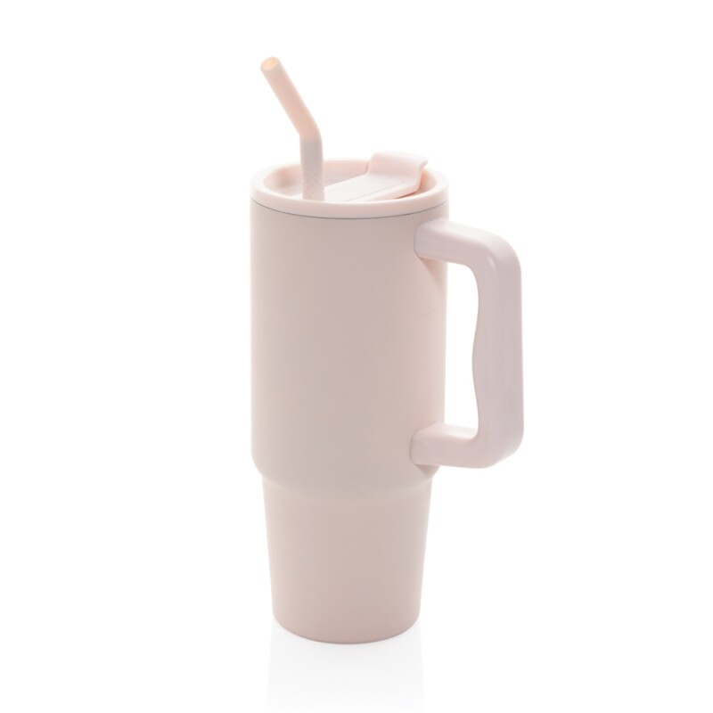 Termohrnek 900 ml z RCS recyklované nerezové oceli, růžová