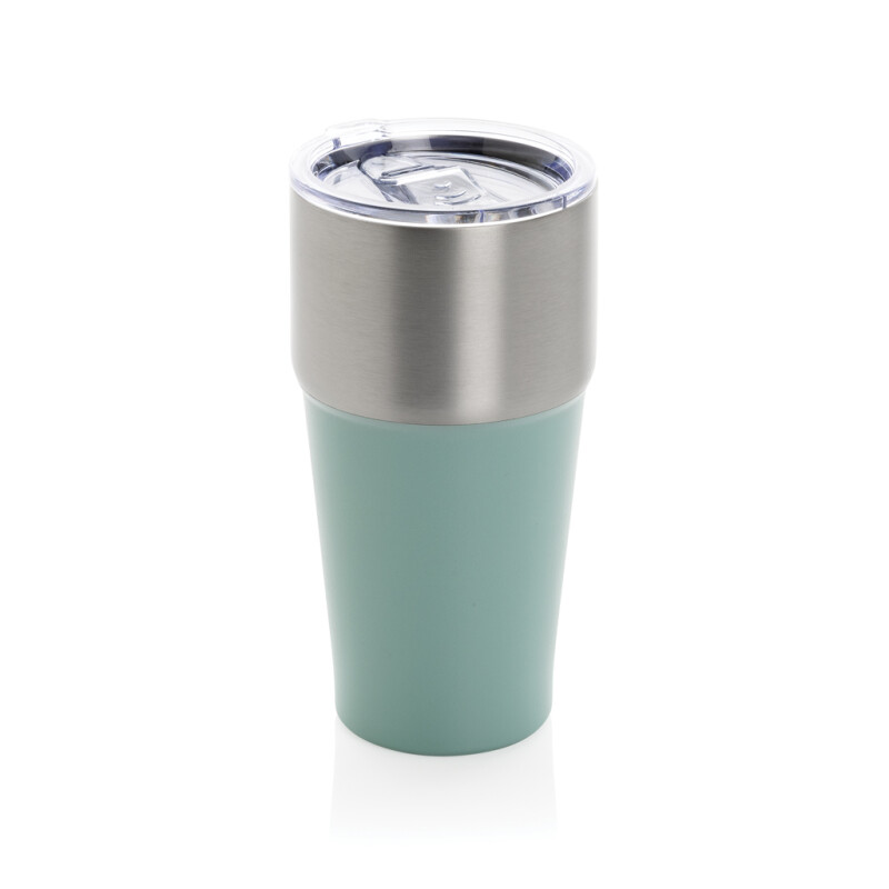 AYDIN Dvoustěnný termohrnek z recyklované nerezové oceli, 500 ml, mátová zelená
