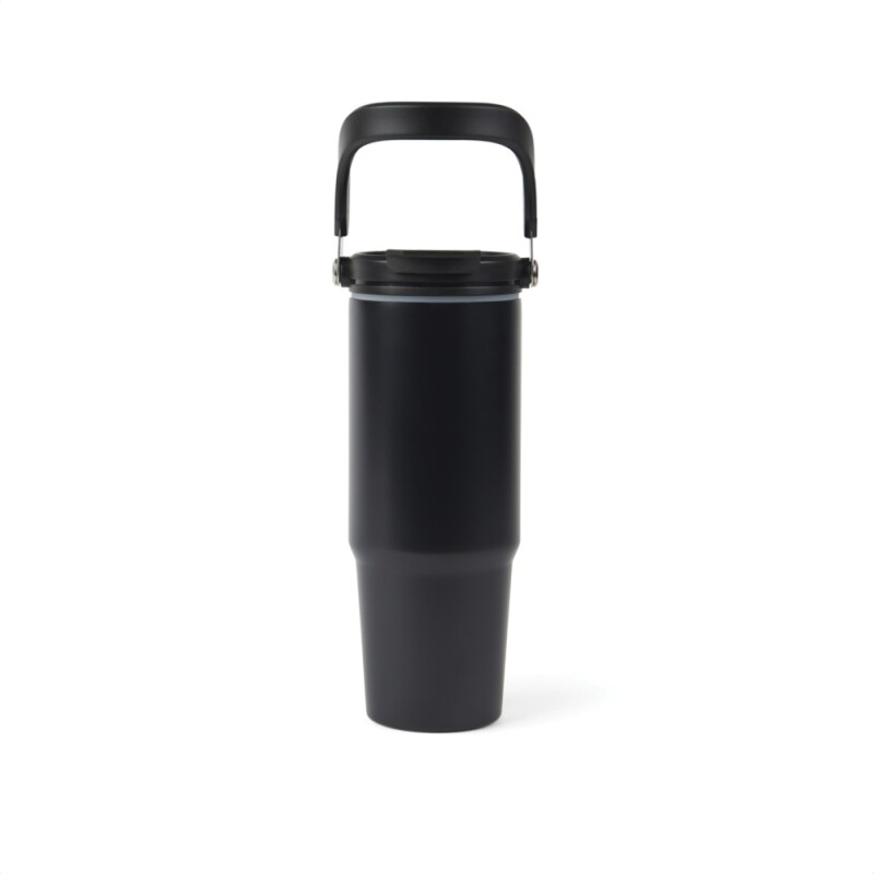 Termolahev z RCS recyklované nerezové oceli 880ml, černá