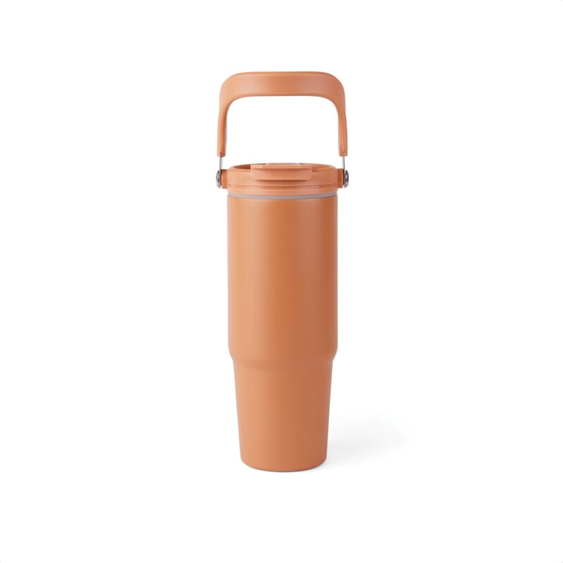 Termolahev z RCS recyklované nerezové oceli 880ml, oranžová