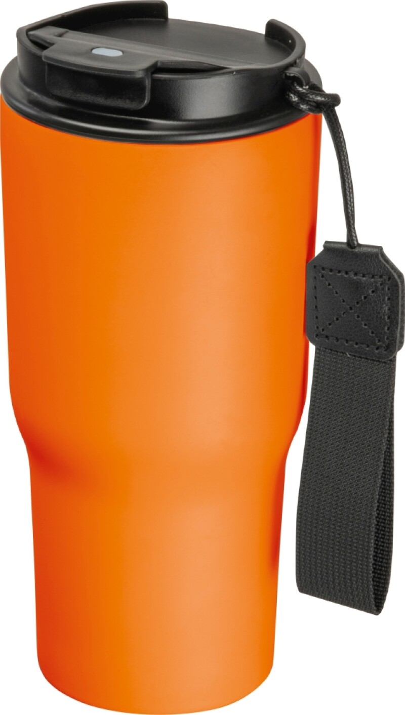 Termohrnek z nerezové oceli 550 ml, oranžová