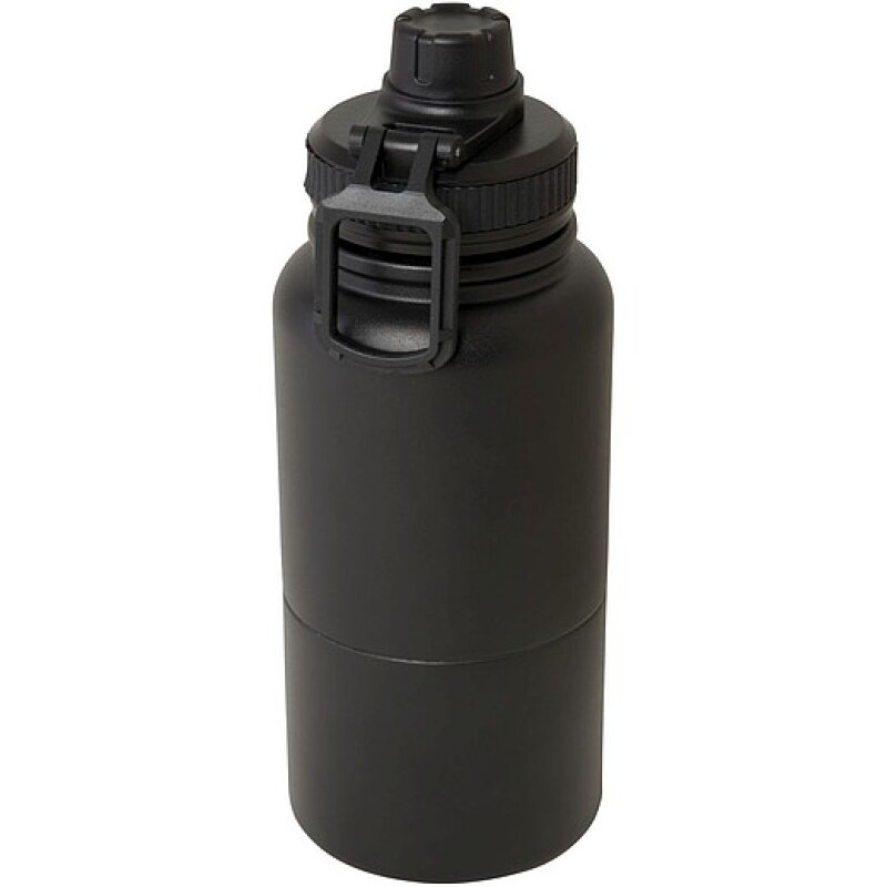 Termoska z recyklované nerezové oceli, 450ml, černá