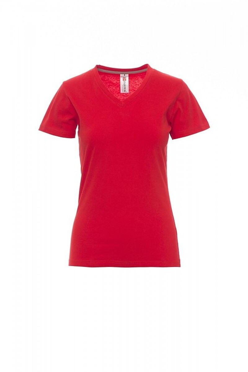 Tričko dámské PAYPER V-NECK červená XL