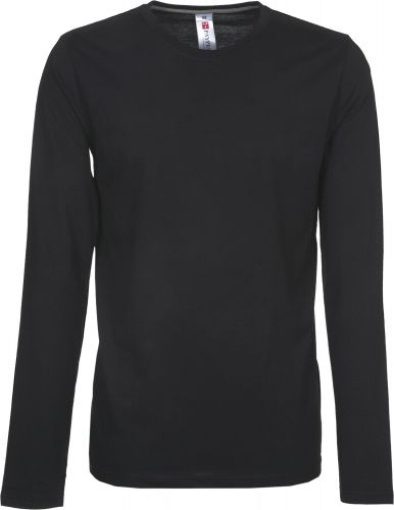 Tričko PAYPER PINETA dlouhý rukáv, černá, 3XL