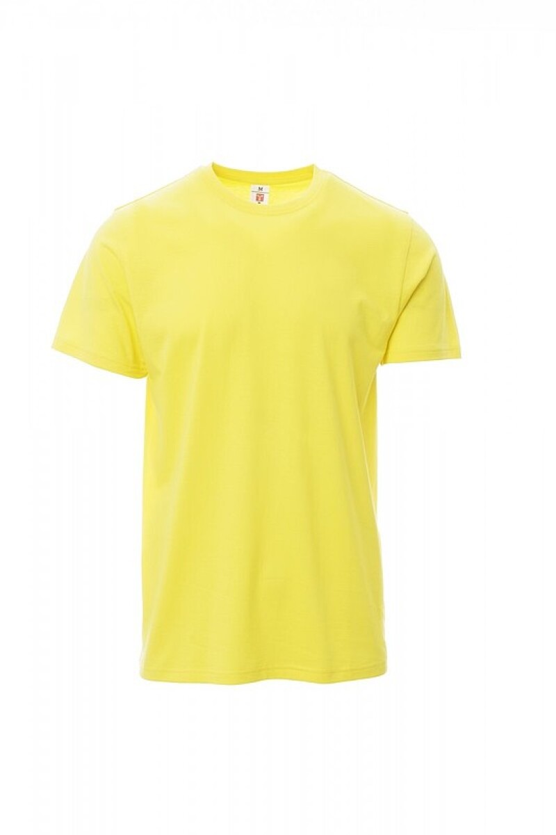 Tričko PAYPER PRINT světle žlutá XXXL