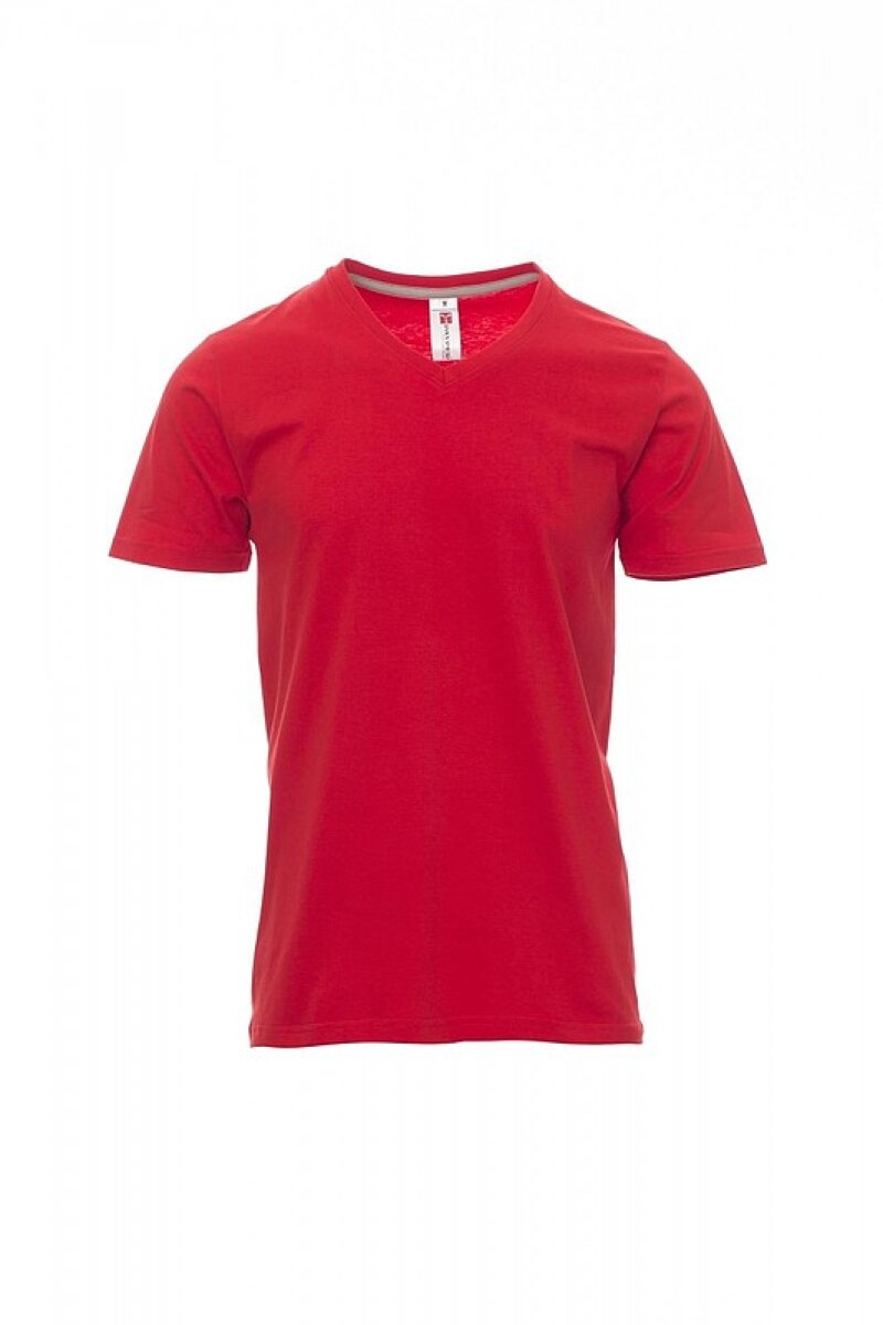Tričko PAYPER V-NECK červená XL
