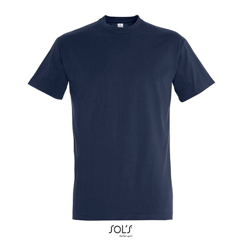 Tričko SOLS IMPERIAL MEN, námořní modrá , 3XL