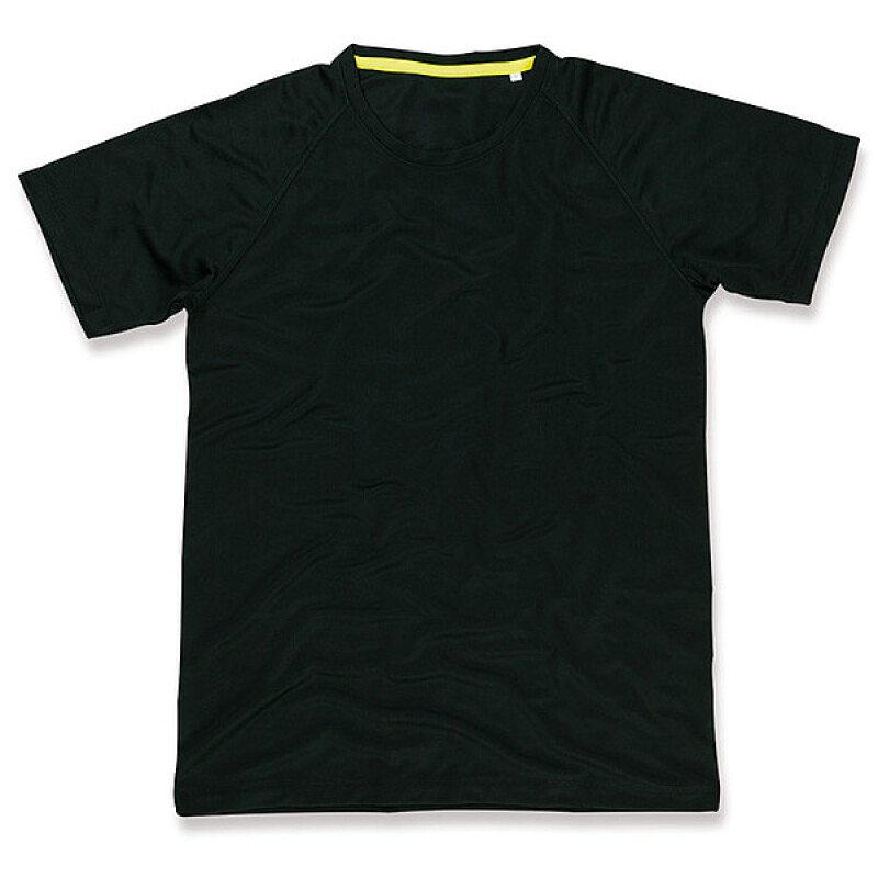 Funkční tričko STEDMAN ACTIVE 140 RAGLAN MEN černá M