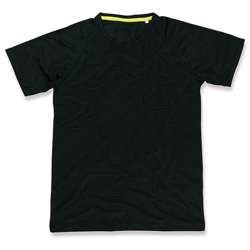 Funkční tričko STEDMAN ACTIVE 140 RAGLAN MEN černá S