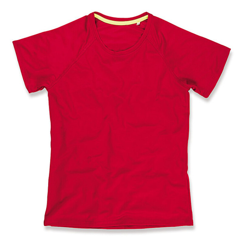 Funkční tričko STEDMAN ACTIVE 140 RAGLAN WOMEN červená XL