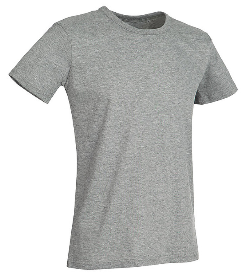 Tričko STEDMAN STARS BEN CREW NECK tmavě šedý melír XL