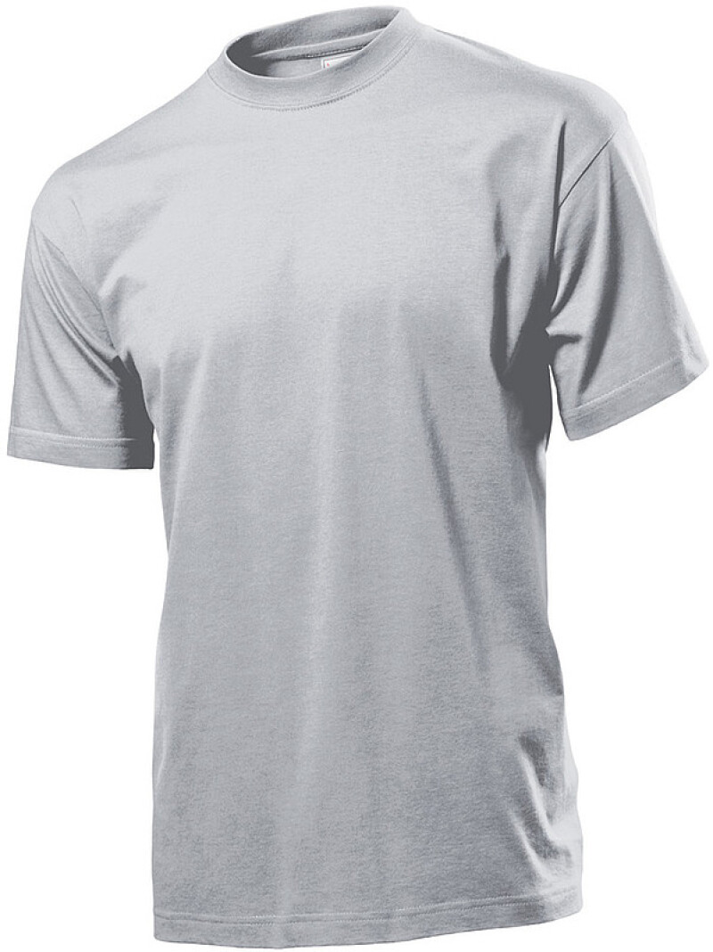 Tričko STEDMAN CLASSIC UNISEX barva světle šedý melír XXXL