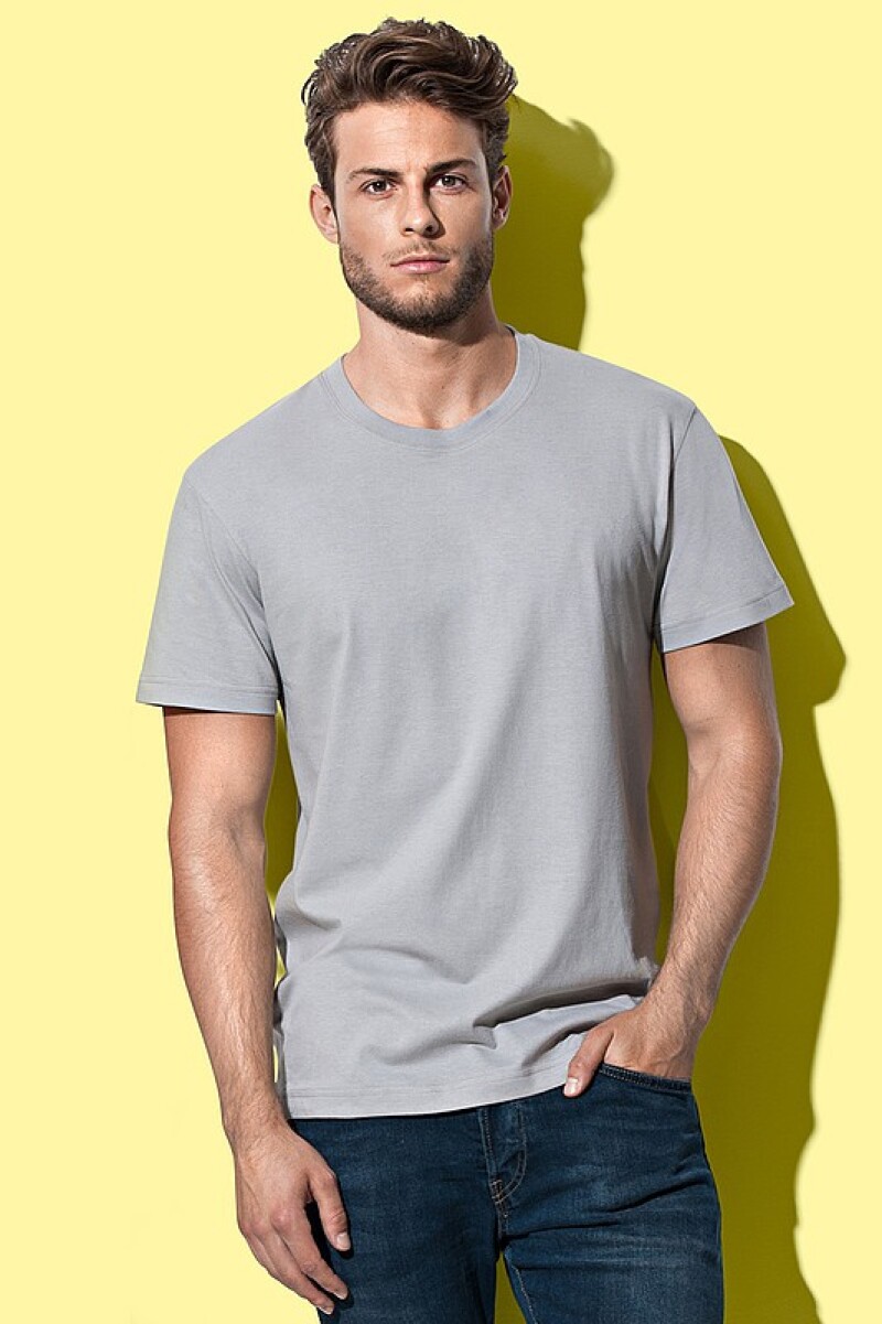Tričko STEDMAN CLASSIC MEN světle šedá, XL