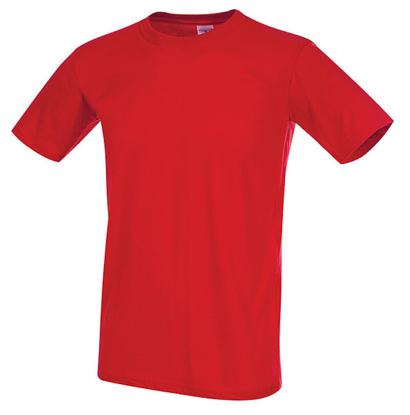 Tričko STEDMAN CLASSIC-T FITTED MEN červená M