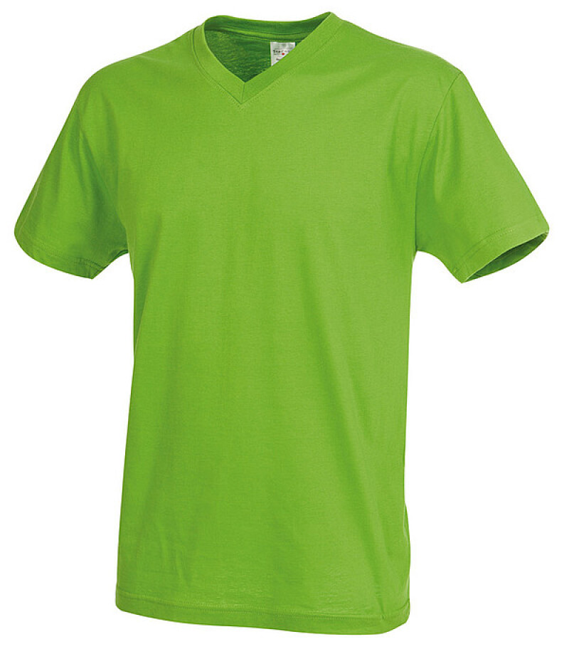 Tričko STEDMAN CLASSIC V-NECK jasně zelená M