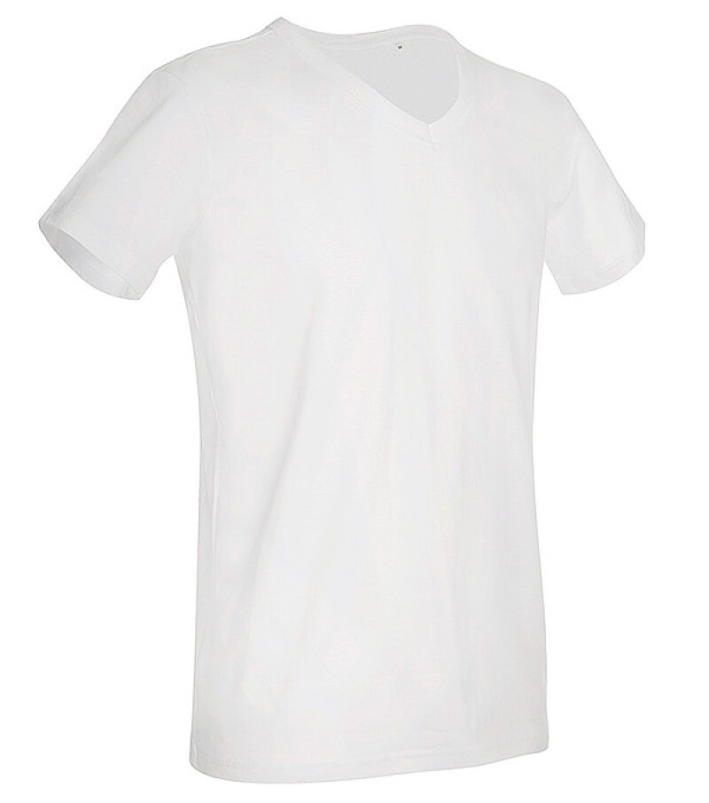 Tričko STEDMAN STARS BEN V-NECK bílá S