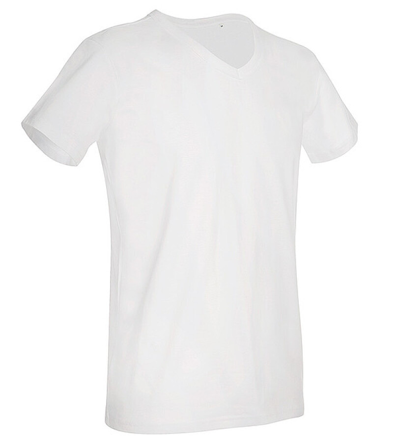 Tričko STEDMAN STARS BEN V-NECK bílá XL