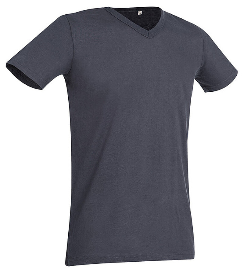 Tričko STEDMAN STARS BEN V-NECK středně šedá S
