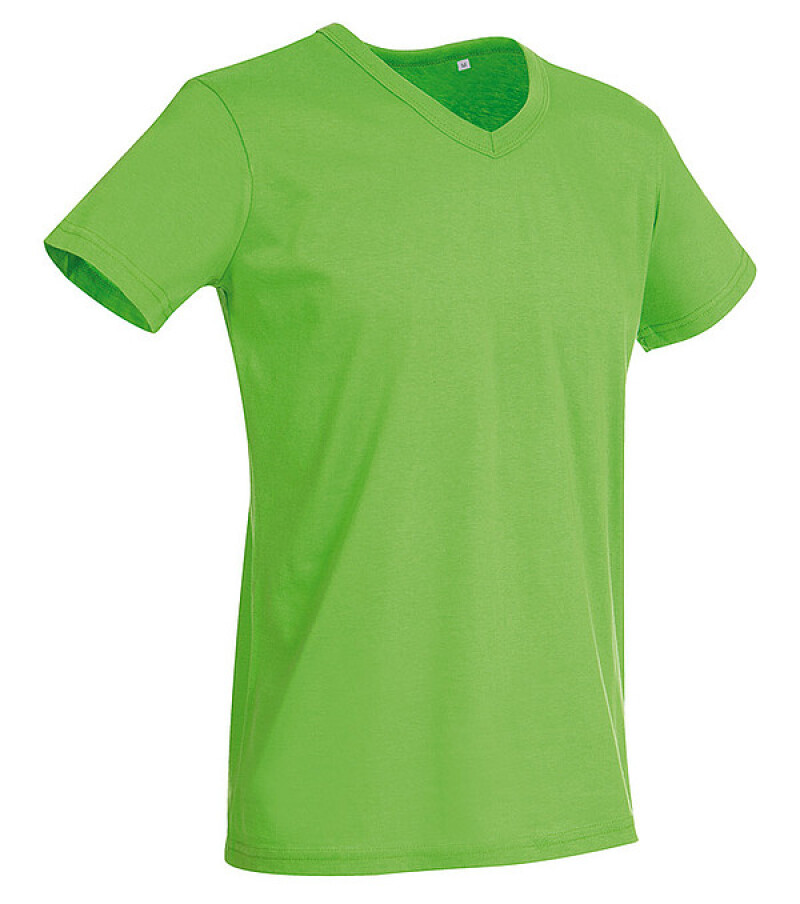 Tričko STEDMAN STARS BEN V-NECK světle zelená XXL