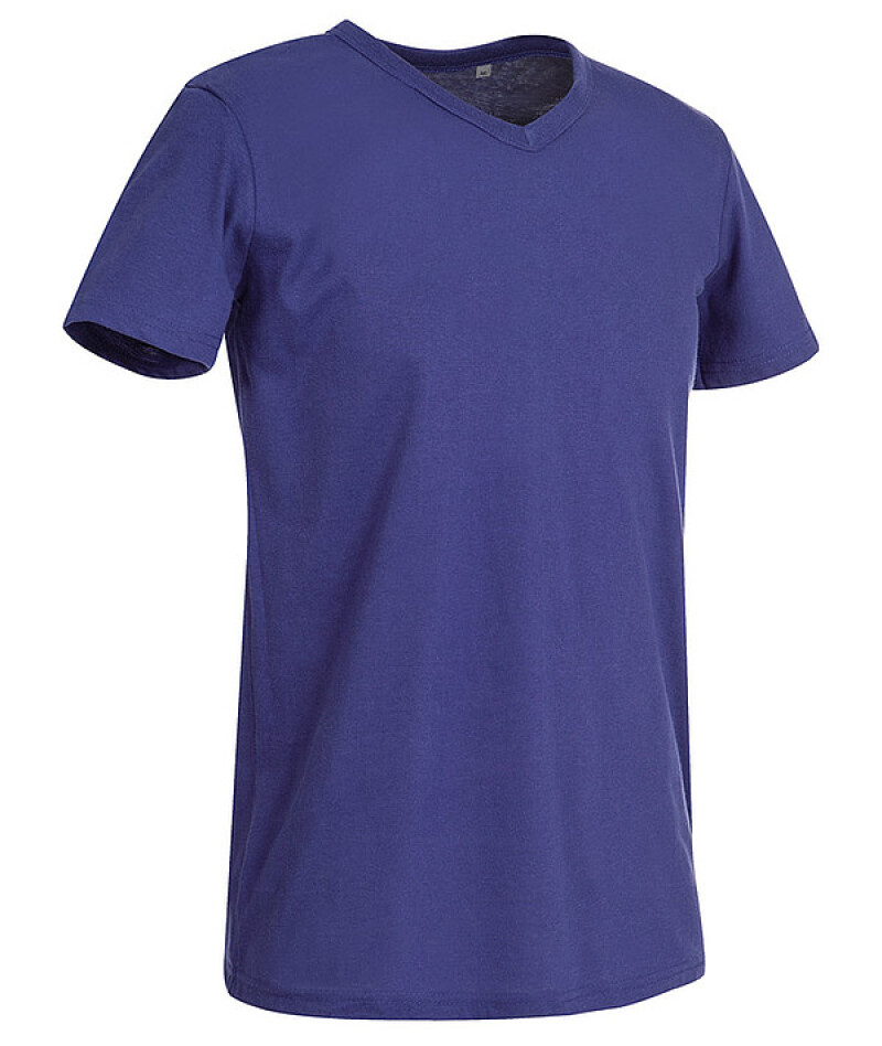 Tričko STEDMAN STARS BEN V-NECK tmavě fialová M