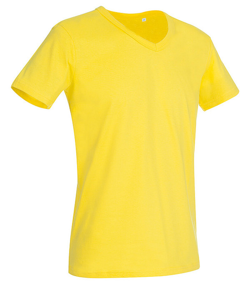 Tričko STEDMAN STARS BEN V-NECK žlutá XXL