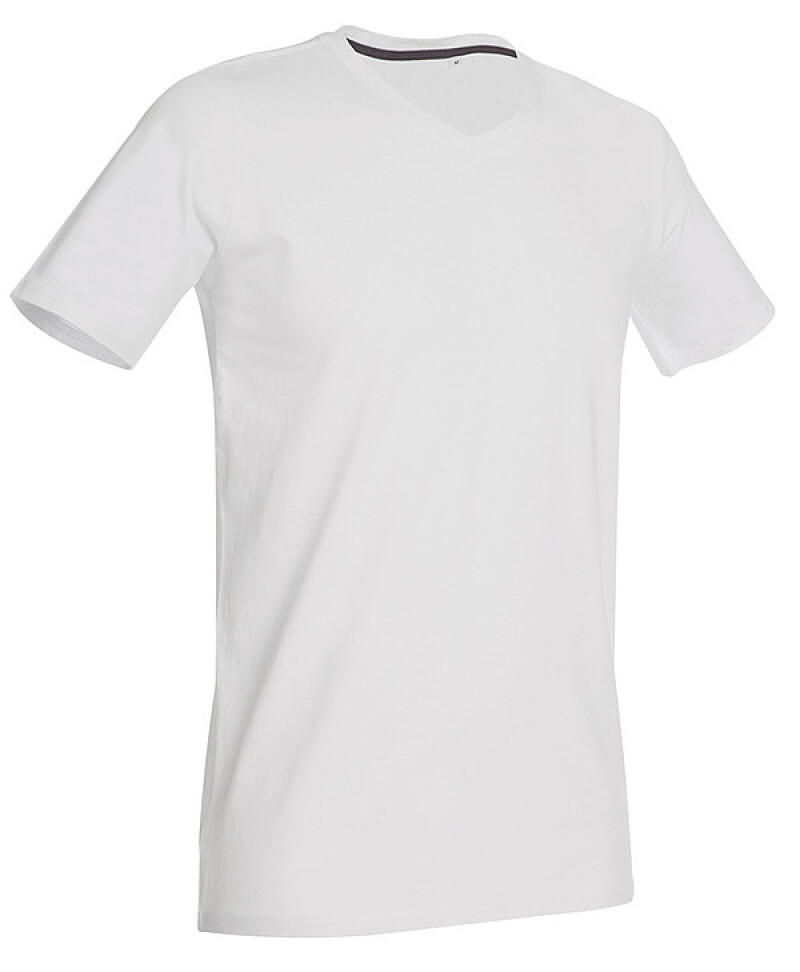 Tričko STEDMAN STARS CLIVE V-NECK bílá L