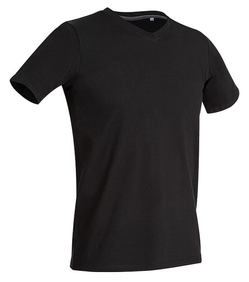 Tričko STEDMAN STARS CLIVE V-NECK černá S