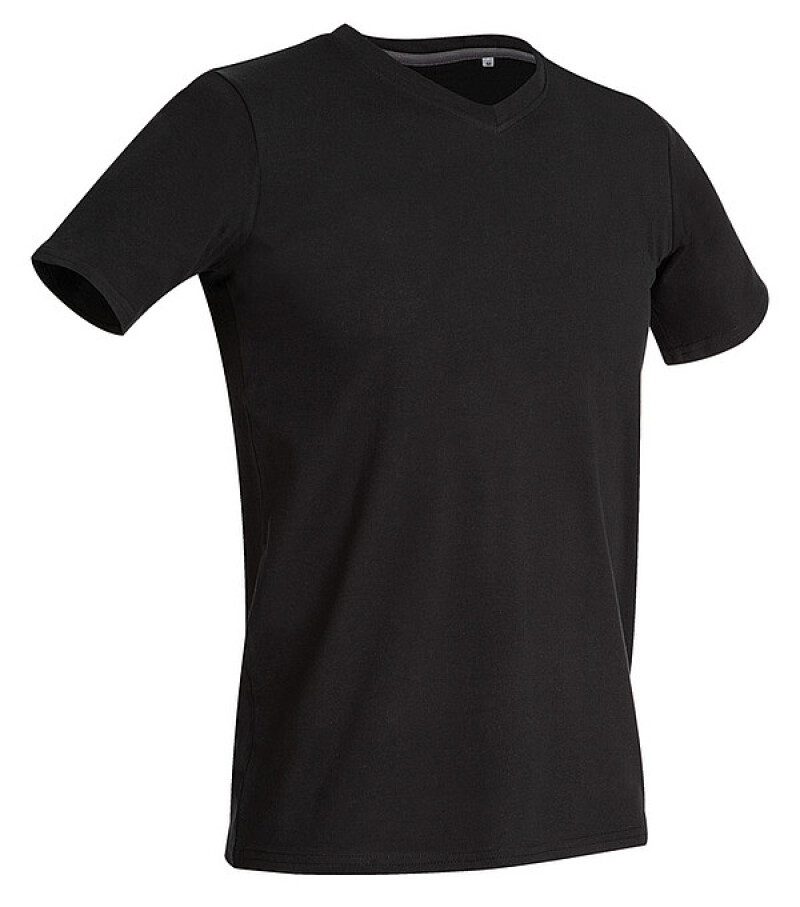 Tričko STEDMAN STARS CLIVE V-NECK černá XL
