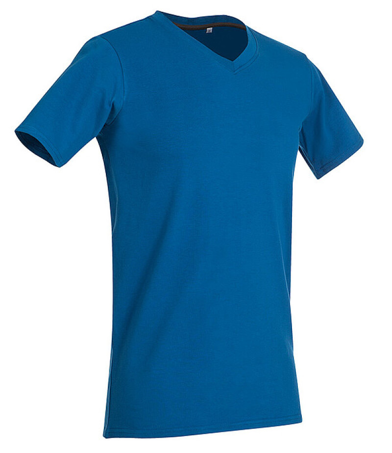 Tričko STEDMAN STARS CLIVE V-NECK královská modrá M
