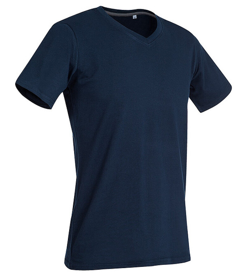 Tričko STEDMAN STARS CLIVE V-NECK tmavě modrá XL