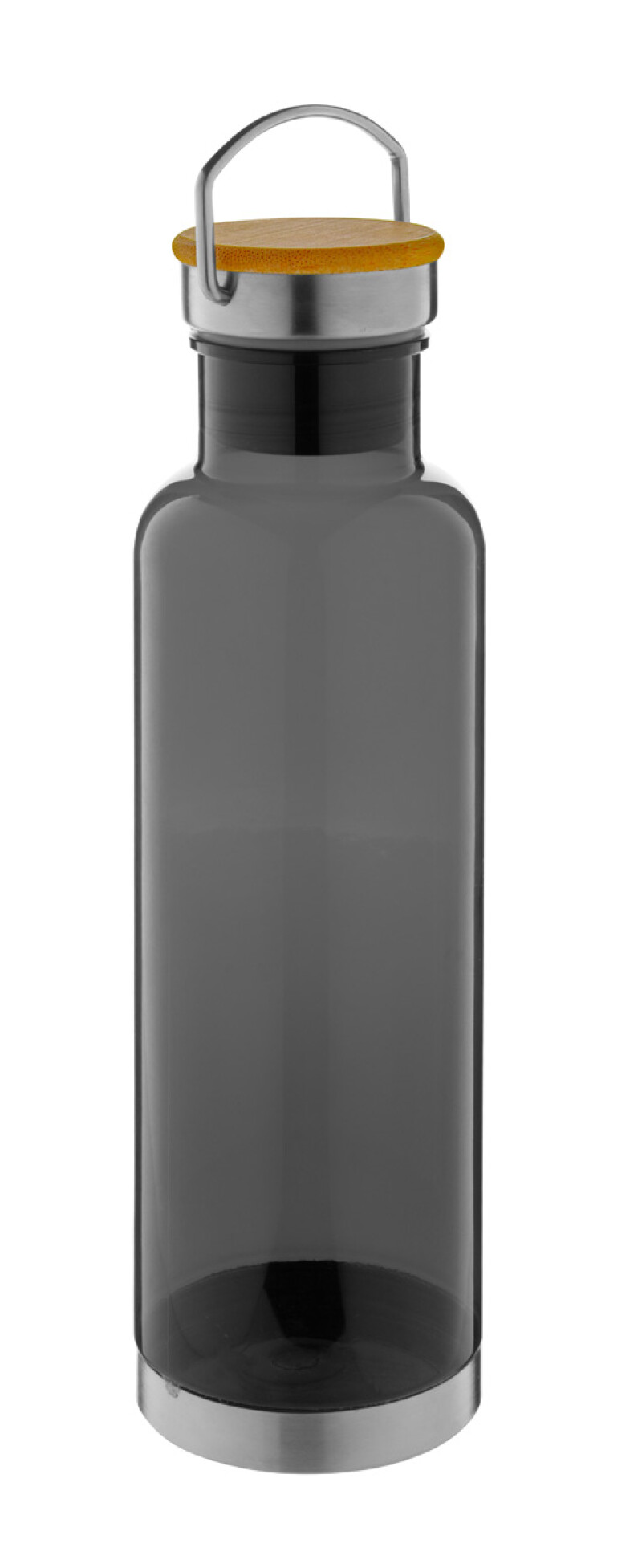 Tritanová láhev na pití, 800ml, transparentní šedá
