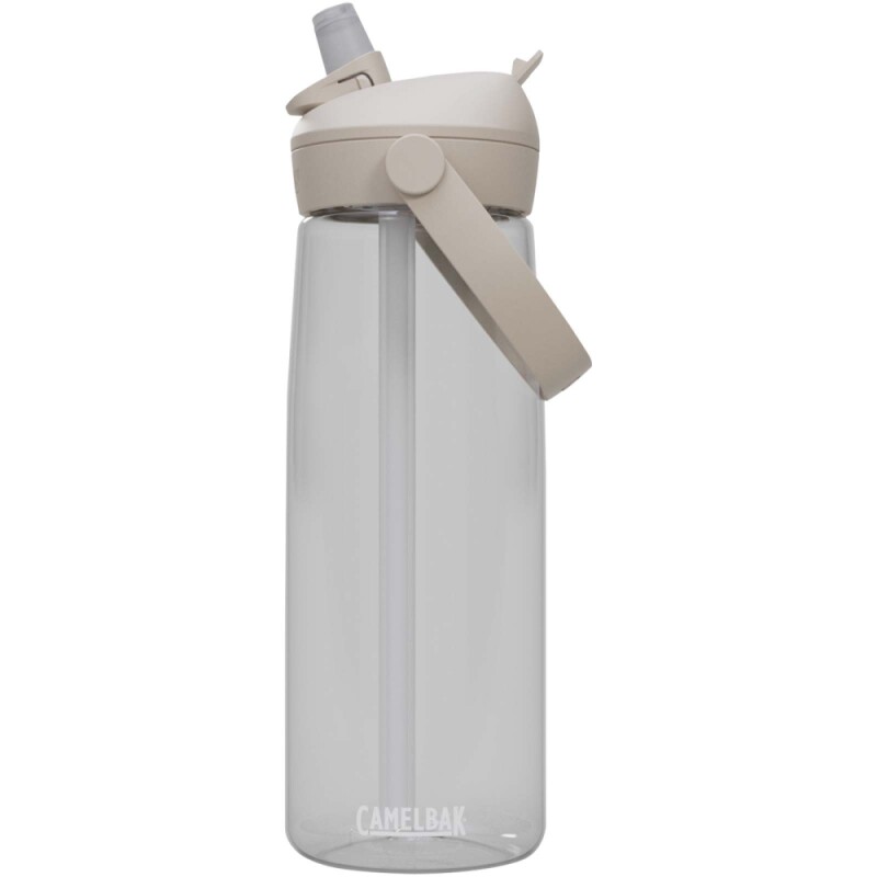 Tritanová láhev na vodu s výklopným brčkem 750ml, transparentní