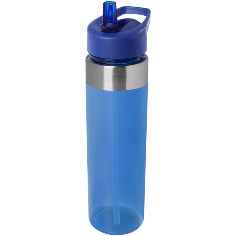 Tritanová láhev s víčkem s hubicí 650ml , modrá