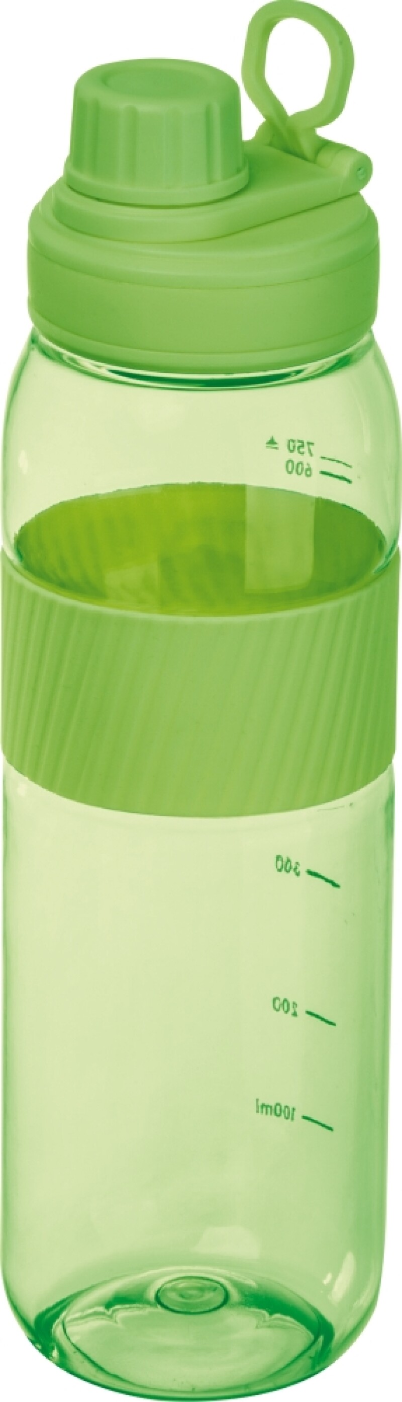 Tritanová láhev se silikonovým úchopem 750 ml, světle zelená