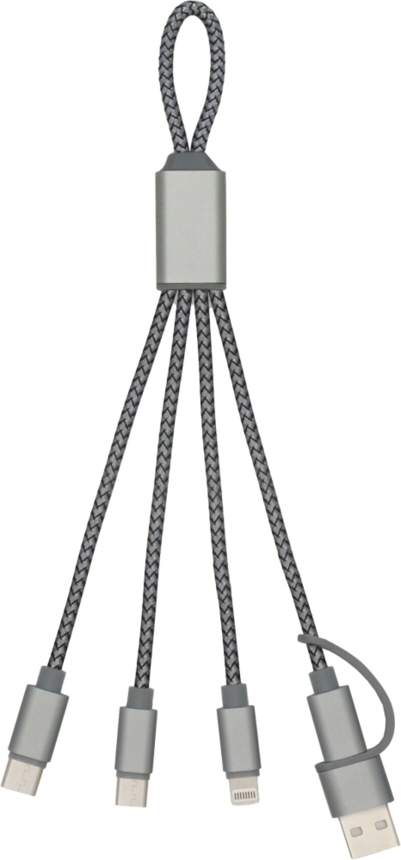 FIOSAL Ultra-silný nabíjecí kabel BrandCharger, gun metal